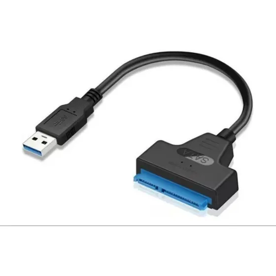 Cable Adaptador Sata A Usb 3.0 Disco Duro Laptop Pc Hdd Ssd