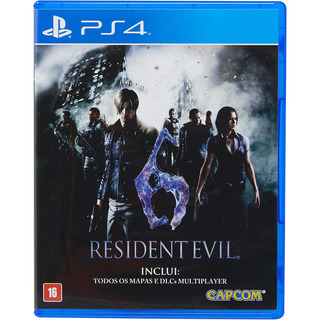 Resident Evil 6 Ps4 Br Midia Fisica Resident Evil 6 Ps4 Br Midia Fisica