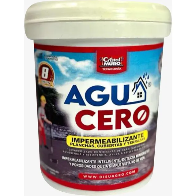Impermeabilizante Agua Cero 7 Años Terrazas, Cubiertas Cuñet