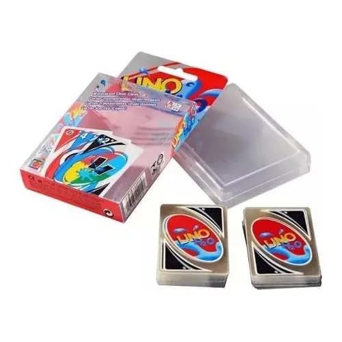 Uno Splash  H2o Cartas Impermeables Plásticas Juego De Mesa 