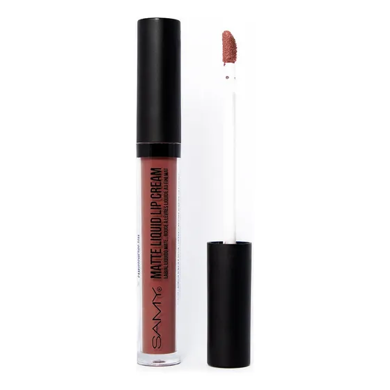Labial Liquido Mate Samy Brown Sugar #3 X4ml