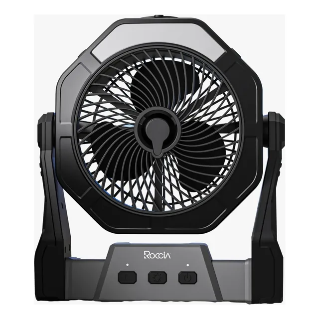Ventilador Rociador Agua Recargable Roccia