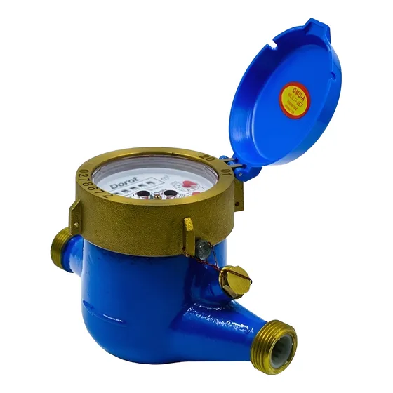 Medidor De Agua 3/4  Bronce Dorot Lxsy