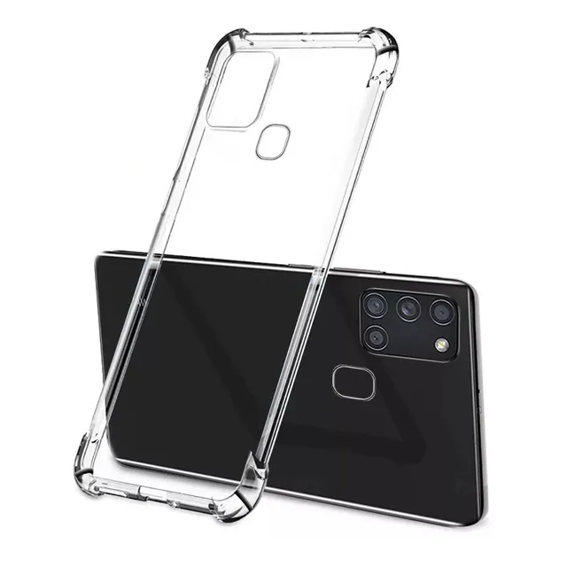 Case Funda Antishock Airbag Para Samsung A21s/ Transparente