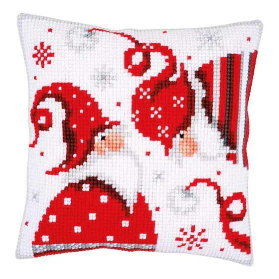 Vervaco  Kit Para Navidad Gnomo I Almohada Bordado