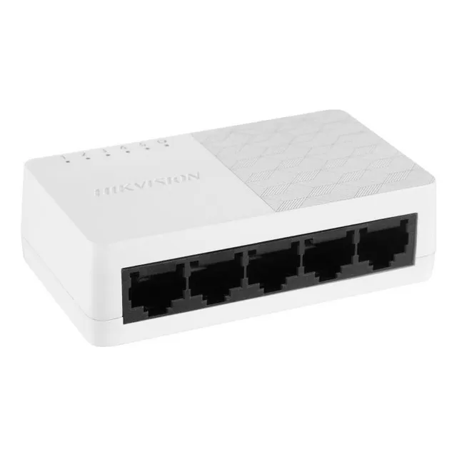 Switch Hikvision 5 Puertos Gigabit - Ds-3e0505d-o