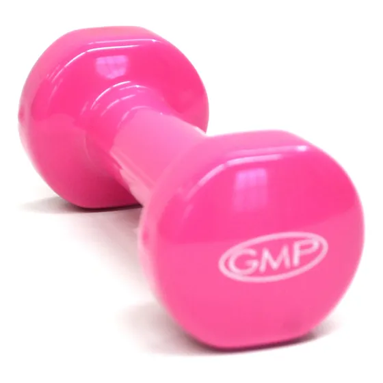 Mancuerna Fundicion Recubierta Goma Vinilo Hex Pesa Gmp X Kg Color Rosa
