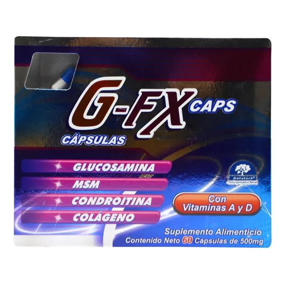 G Fx Caps, 60 Capsulas De 500 Mg, Natutech