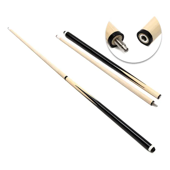 Taco De Pool Palo Maple Billar Madera Alta Calidad 145cm