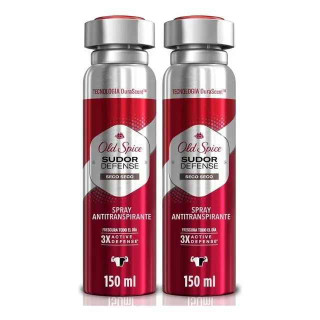 Antitranspirante Desodorante Aerosol Old Spice Defense Sudor