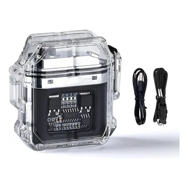 Mini Linterna Led Cob Recargable Usb Encendedor Arco Plasma