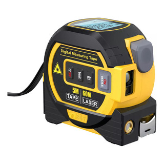 3-in-1 Laser Measure 5m With Lcd Backlight Tape Measure 3-in-1 Laser Measure 5m With Lcd Backlight Tape Measure