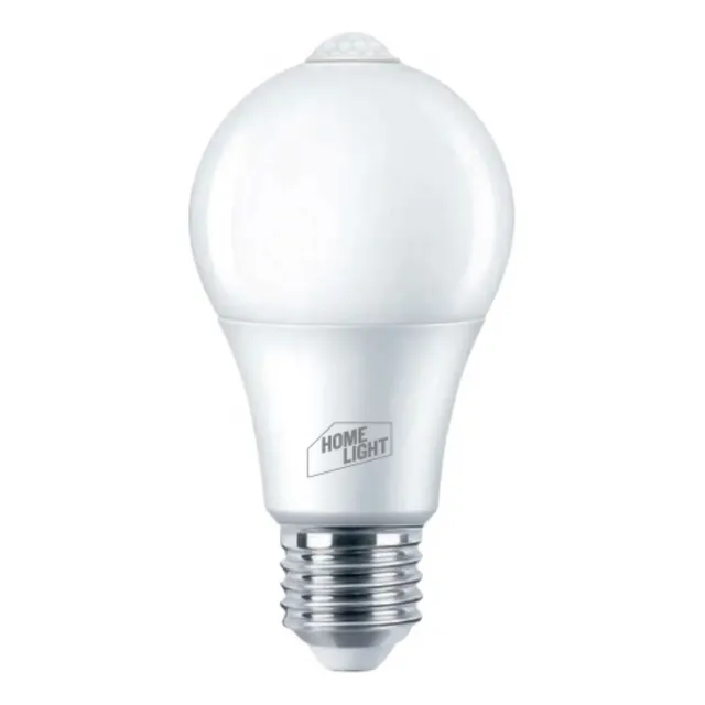 Foco Led Sensor De Movimiento 7w Luz Blanca Home Light