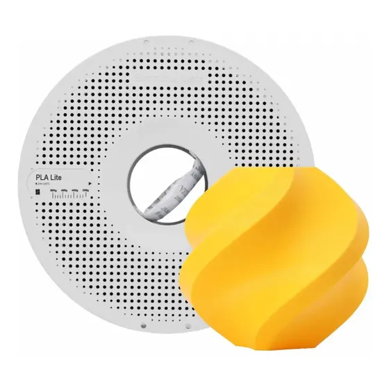 Filamento Pla Lite Bambu Lab 3d Amarelo Girassol 1 Kg