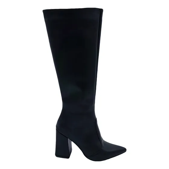 Bota Larga De Vestir Con Cierre Y Tacón (i7007p86)