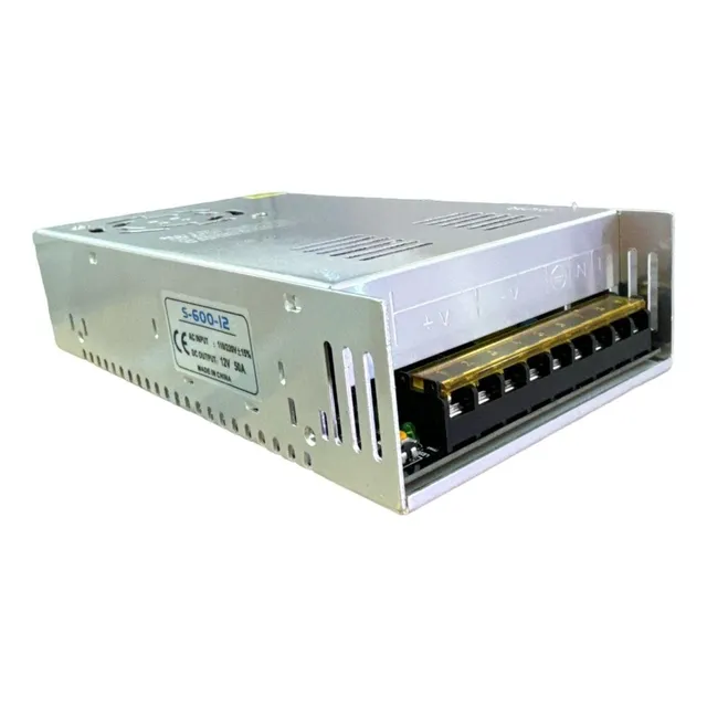 Fuente De Poder 12v Metalica 50 Amperios Conmutada 