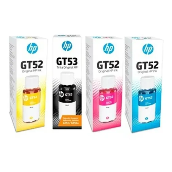 Tinta Hp Gt53 100 % Original Negro Para Hp 580 520 315 415