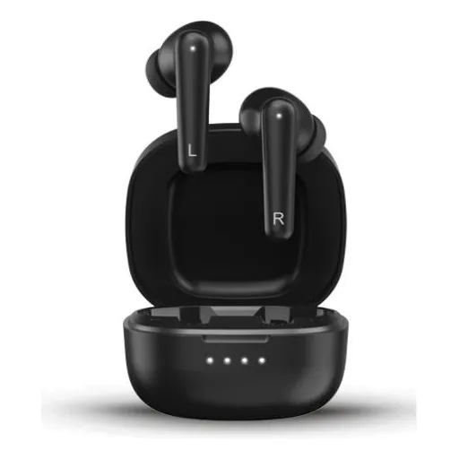 Audifonos Inalámbricos Marca Genius Modelo Hs-m910bt Tactil Color Negro