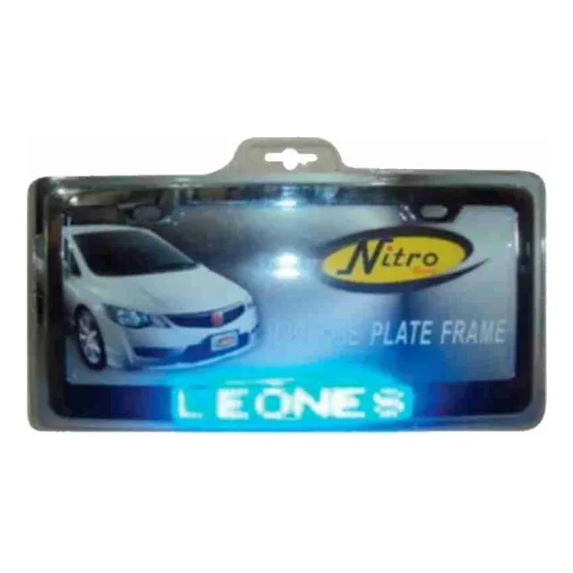 Porta Placa Leones Del Caracas Display Led Par