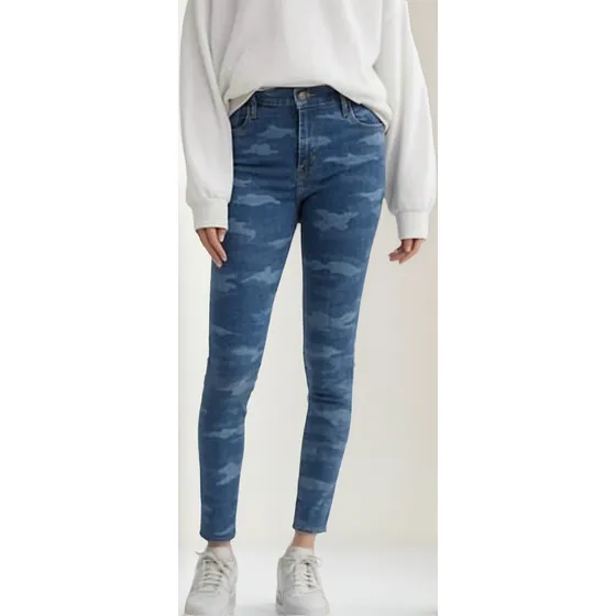 Jeans Levis Dama 720 Tiro Alto Elastizado