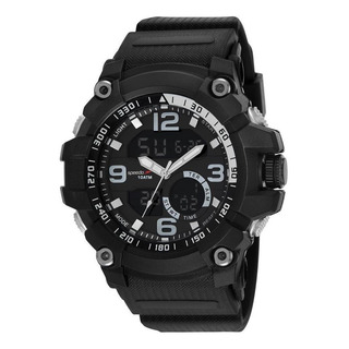 Relógio Speedo 81129g0evnp8 Esportivo Oversized Anadigi Relógio Speedo 81129g0evnp8 Esportivo Oversized Anadigi