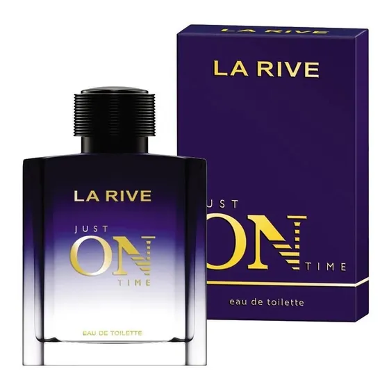 Perfume Just On Time La Rive para hombre, 100 ml