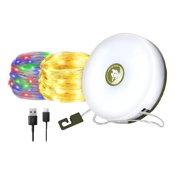 Guirnalda Inalámbrica Luz Led Enrollable En Cinta 10 Metros