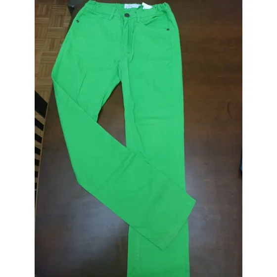 Pantalón De 100% Algodón Para Niño, Talla 12 Oportunidad