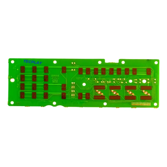 Placa Pnr P/ Botões Numéricos Teclado Yamaha Psr E433 E443