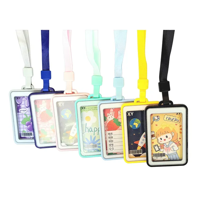 Porta Tarjetas Colgante Varios Colores