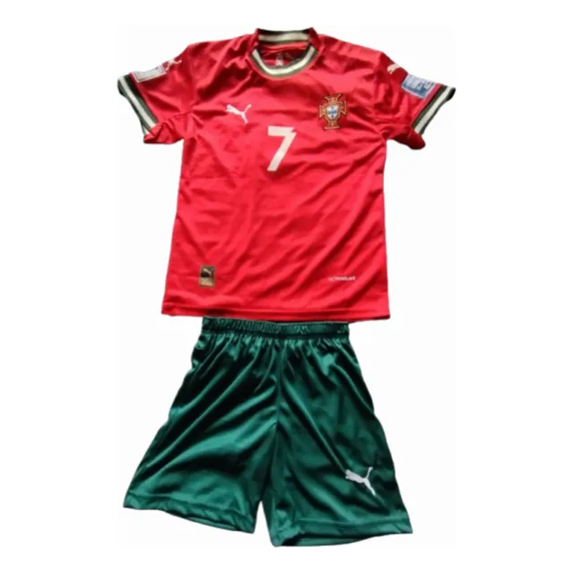 Conjunto De La Selección Portugal Cristiano Ronaldo # 7 Cr7