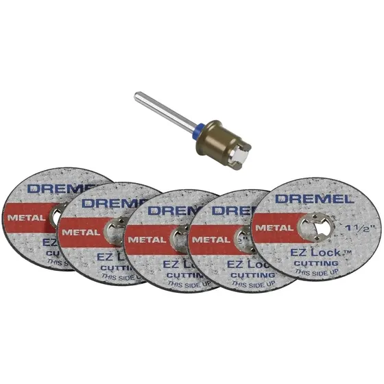 Kit De Discos De Corte Dremel Ez Lock Ez406