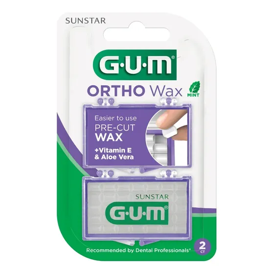 Gum Orthowax Cera Protectora Ortodoncia Brakets Original Usa