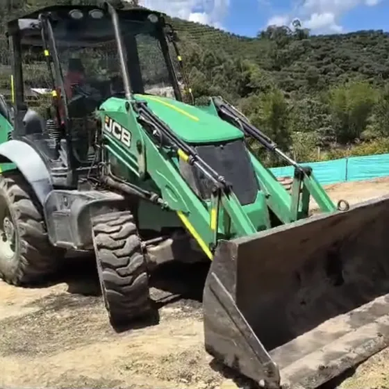 Jcb Modelo 2014 4x4 Pajarita Excelente Caterpillar 416