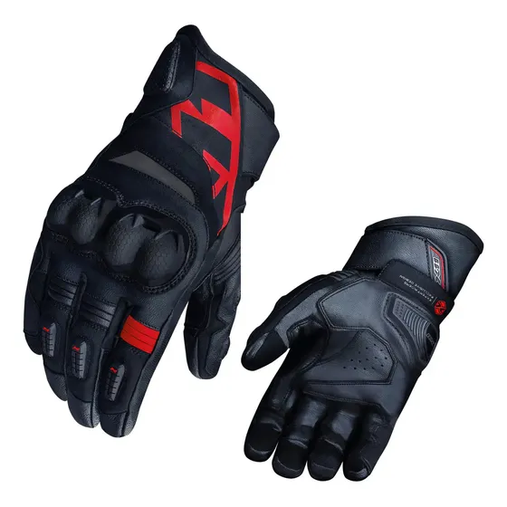 Luva X11 Modelo Impact 3 Cano Curto Cor Preto Tamanho G — foto 2