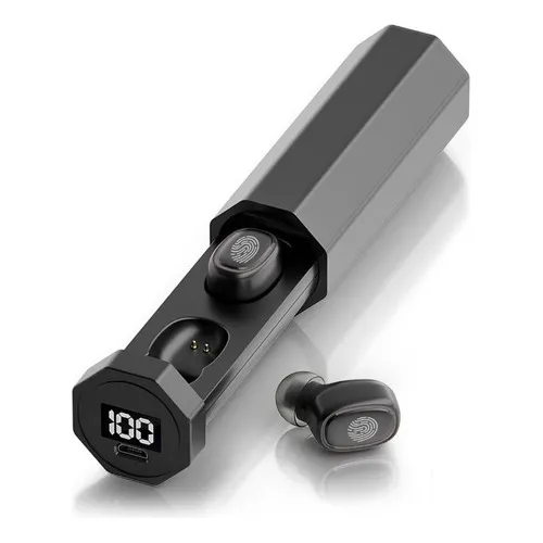 Auriculares Inalámbricos Sonido Estéreo Bluetooth 5.0 Color Negro