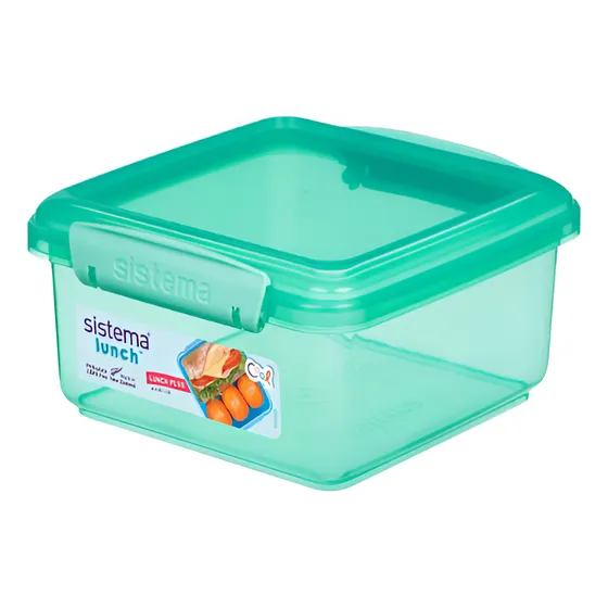 Tupper Sistema De 1,2lts Ideal Colegio Lunchera Taper