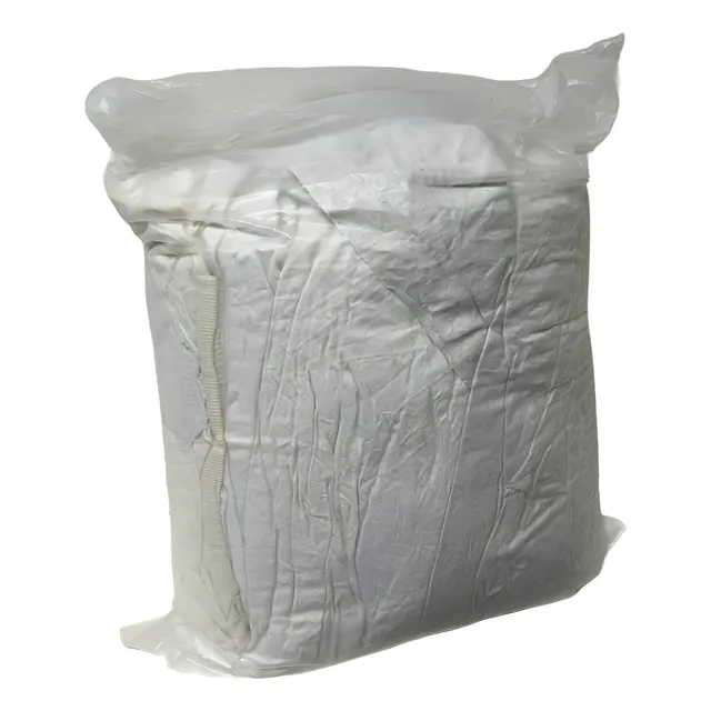 Paño De Algodon Blanco  (trapo De Polera Algodon)  Kilo