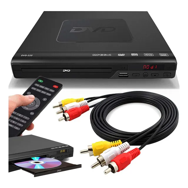 Reproductor De Dvd Ultra Hd Para Tv Alta Resolución 110-240v