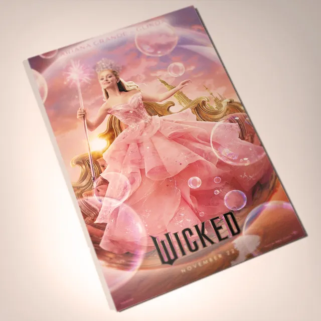 Afiche Decorativo Glinda De La Película Wicked