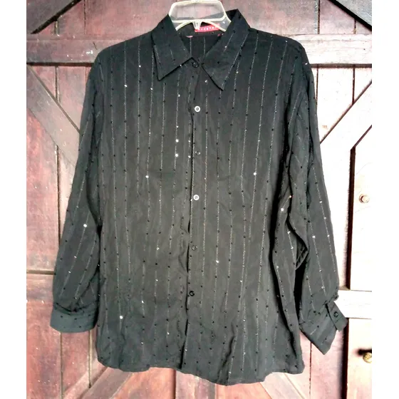 Blusa Para Dama Con Brillo.usada Pero Muy Buen Edo.talla L