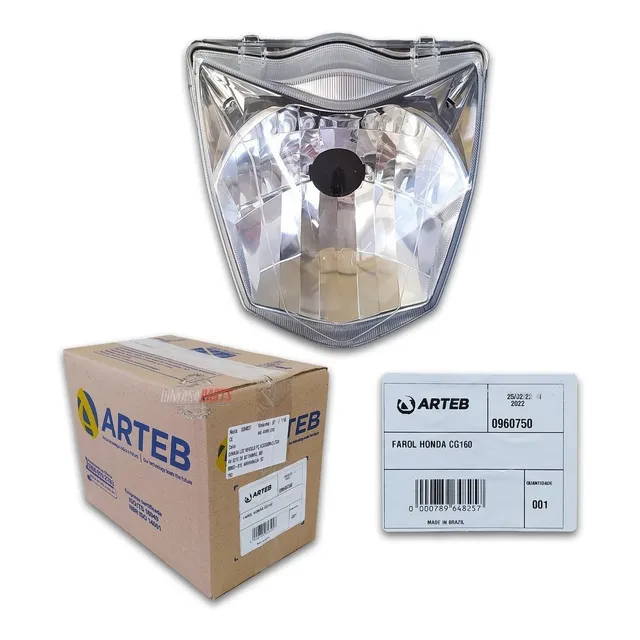 Farol Bloco Cg 150 Cargo Fan Start Titan 2014 2015 Original