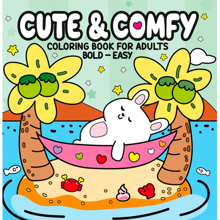 Livro De Colorir Adulto E Infantil Cute Comfie Relaxa Acalma Livro De Colorir Adulto E Infantil Cute Comfie Relaxa Acalma