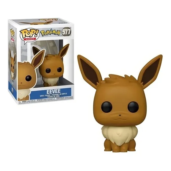 Funko Pop! Jogos de figuras de ação Eevee Pokémon