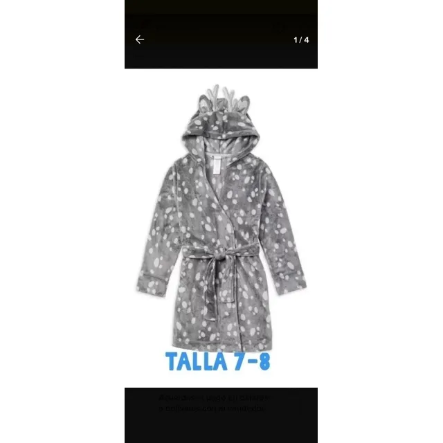 Bata Infantil Salida De Baño Importada Tallas Varias