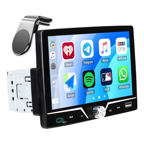 Zelvirox Central Multimídia Android 9in 1 Din Tela Hd Wireless