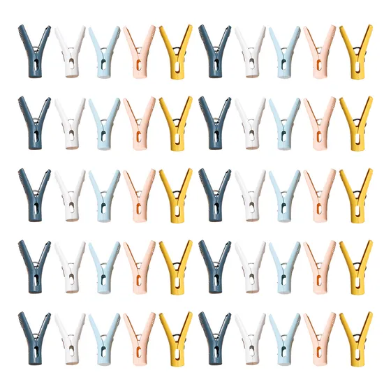 Perchas Para Ropa, Pinza Para Ropa, 50 Unidades