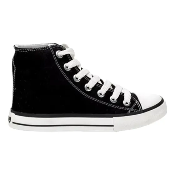 Zapatillas Botitas Rave 1020 Cordón De Lona Con Puntera