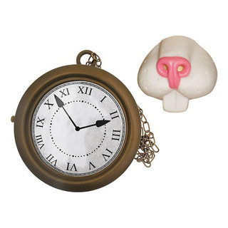 Collar Con Reloj De Bolsillo Con Forma De Conejo Para Collar Con Reloj De Bolsillo Con Forma De Conejo Para