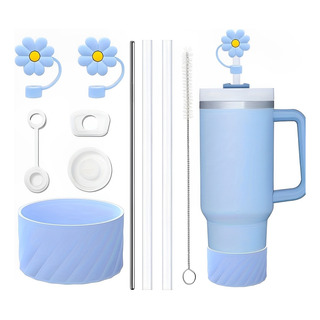 Kit Accesorios Taza Termica,popotes,bota Protectora Silicona Kit Accesorios Taza Termica,popotes,bota Protectora Silicona
